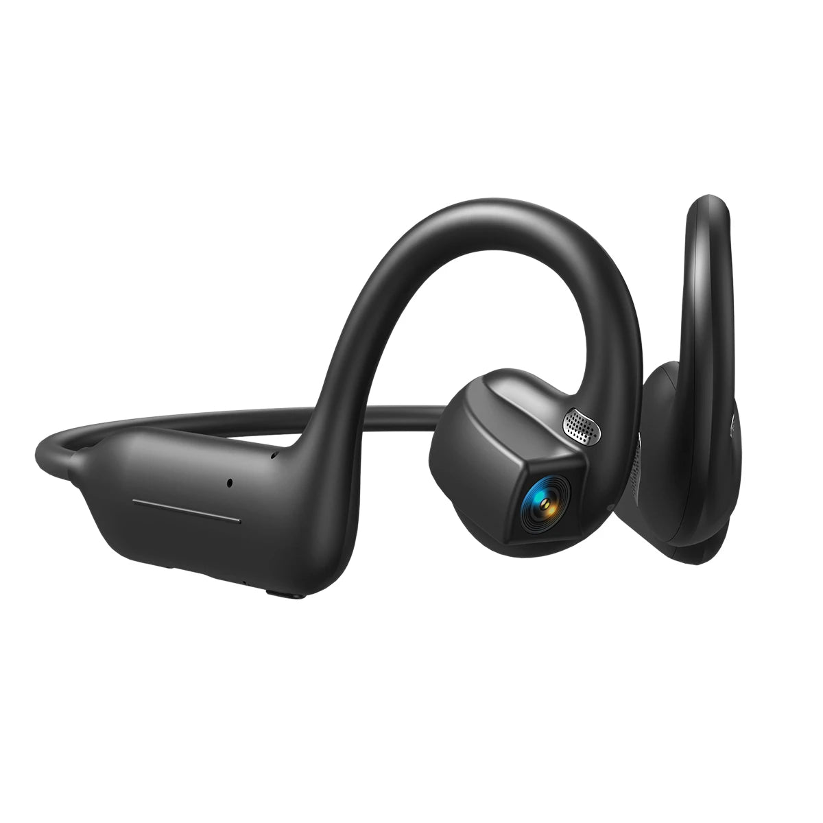 Black Volltti E12 open-ear camera headset