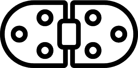 Illustration of a hinge